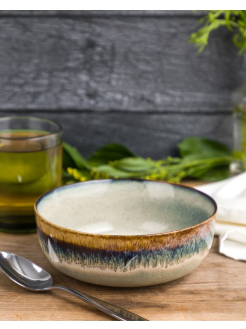 Yellowstone Ceramic Bowl Rustic Southwestern Multicolor Set of 2
